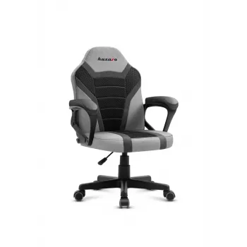 Herná stolička pre deti Huzaro HZ-Ranger 1.0 Gray Mesh, sivá a čierna