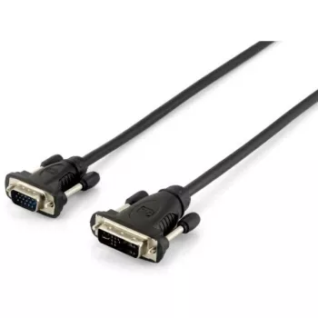 Equip DVI-A na HD15 VGA kábel, 1,8 m, 1,8 m, DVI-A, VGA (D-Sub), konektor samec, konektor samec, zlatý