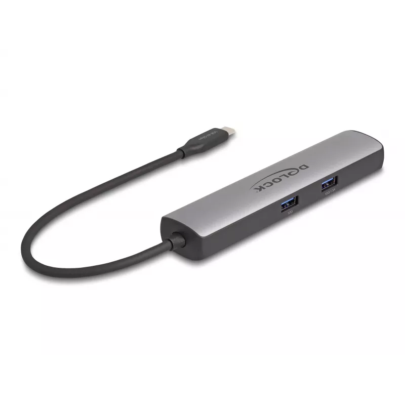 DeLOCK USB Type-C dokovacia stanica 8K HDMI USB 10 Gbps 2,5 Gigabit LAN PD 100W