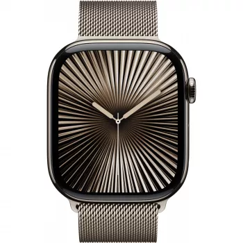 Apple Watch 10 46mm GPS+4G Titanium Milanaise M/L natural