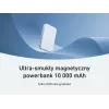 Anker MagGo Power Bank 10K magnetická bezdrôtová biela, biela