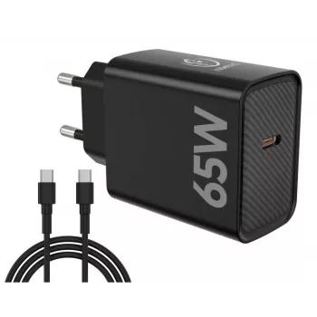 Rýchlonabíjačka PD65W USB-C pre notebooky, smartfóny