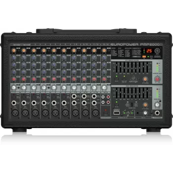 Behringer PMP2000D audio mixér 14 kanálov 2000W Čierny