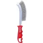 Drôtená kefa ks tools 201.2300, 250 mm, oceľové štetiny, ručná