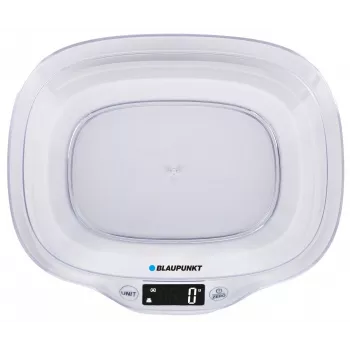Kuchynská váha s miskou Blaupunkt FKS501 - 5 kg, 1 g, miska, čierna
