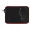 L33T Gaming 160405 Karlvagn RGB herná podložka pod myš, stredná veľkosť, rýchly povrch. 355 x 255 x 3 mm, čierna