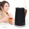 Rýchlovarná kanvica Nedis KAWK510EBK 1,7 L 2200 W čierna