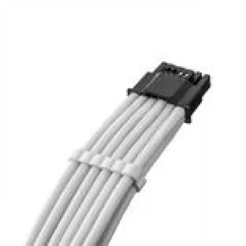 CableMod Universal Pro ModMesh 16‑Pin na 16‑Pin opletený kábel StealthSense, 60 cm, biely