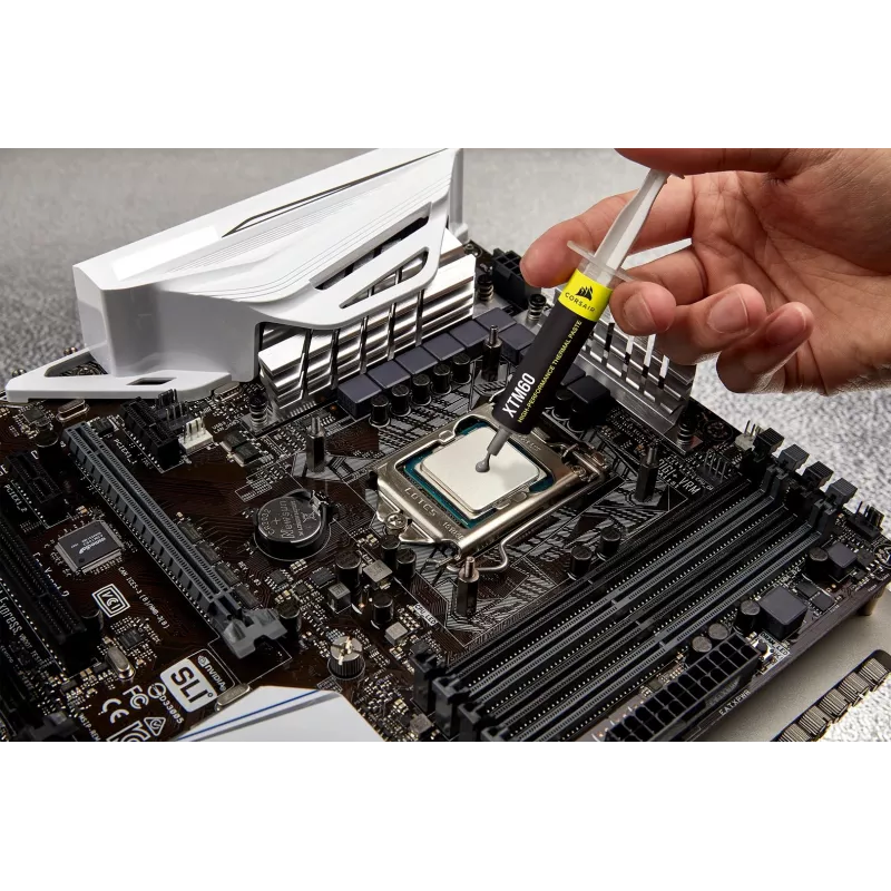Corsair XTM60 vysokovýkonná teplovodivá pasta, 3 g, CT-9010015-WW