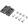 Basetech Plastový záves 53x44x8mm 53 mm 1 kus (BT-1697226)