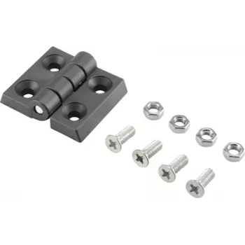 Basetech Plastový záves 53x44x8mm 53 mm 1 kus (BT-1697226)
