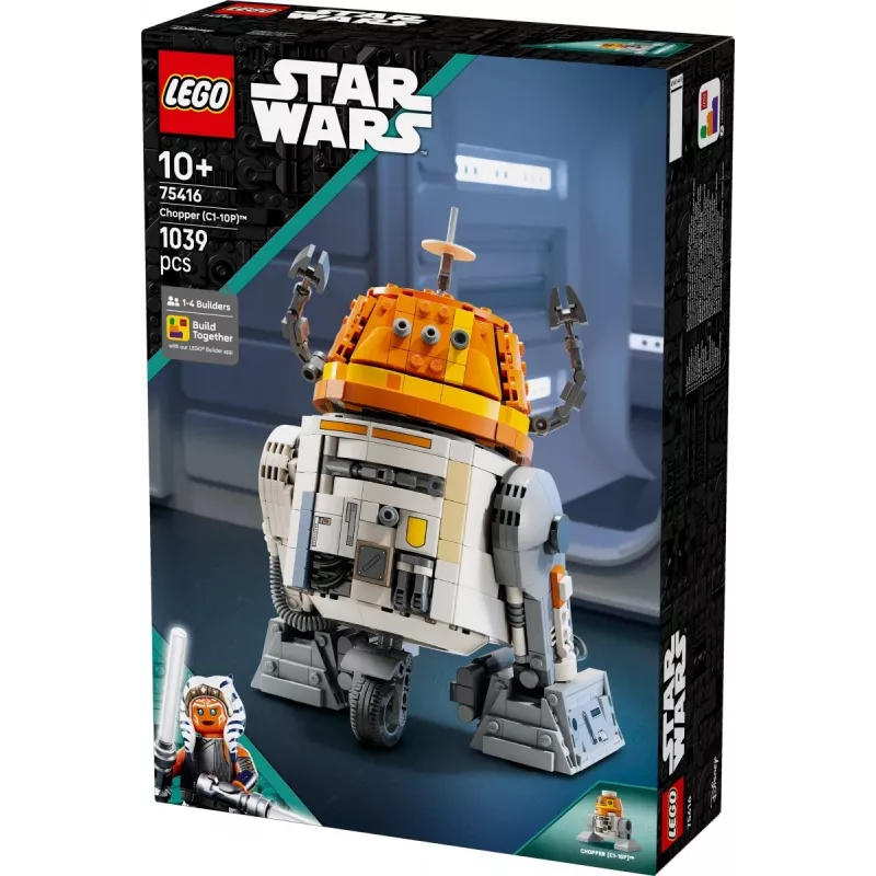Stavebnica LEGO Star Wars Chopper C1-10P Astromech droid model 75416, 1039 dielov, vek 10+, výška 220 mm