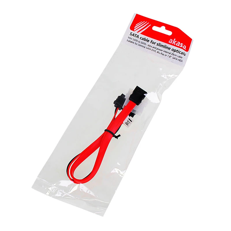 SATA kábel pre slimline mechaniky Akasa AK-CB050