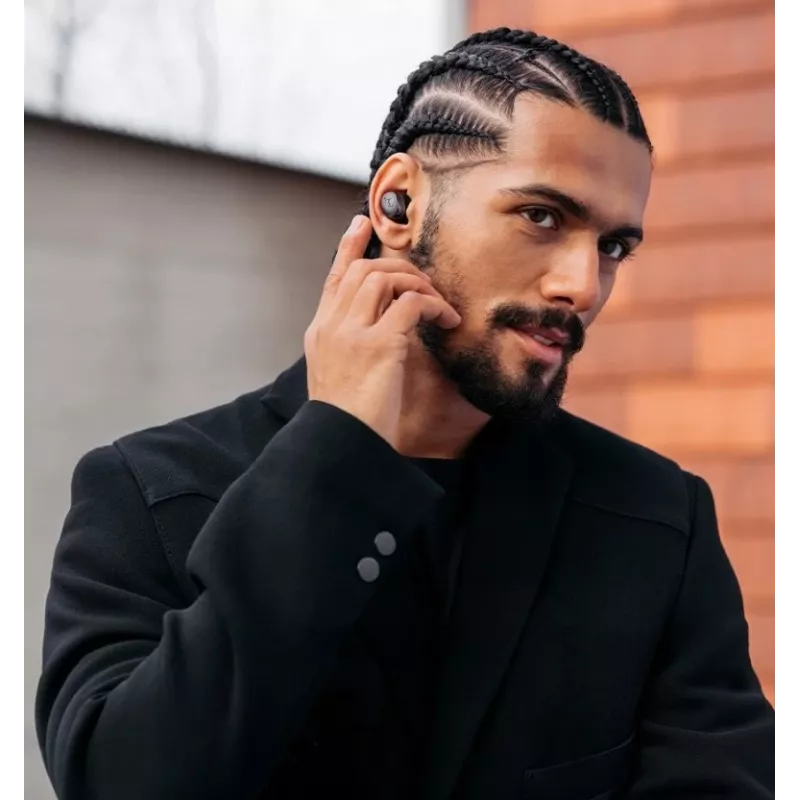 SENNHEISER Momentum MTW4 bezdrôtové Bluetooth Noise-Cancelling športové slúchadlá - biela & strieborná