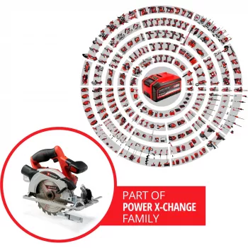 Einhell TE-CS 18/165-1 Li - Solo 16,5 cm čierna, červená, strieborná 4200 ot/min