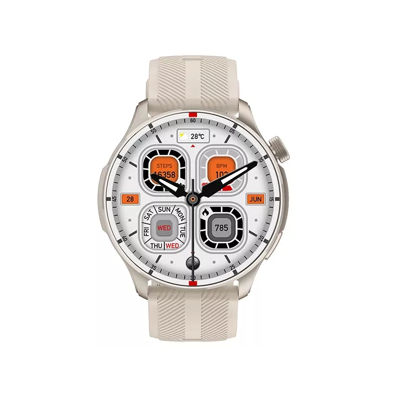 Smartwatch TRACER SM7 Astral Starlight — Bluetooth, merač tepovej frekvencie