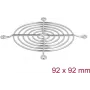 Mriežka ventilátora DeLOCK 67307 kovová strieborná 89,8 mm