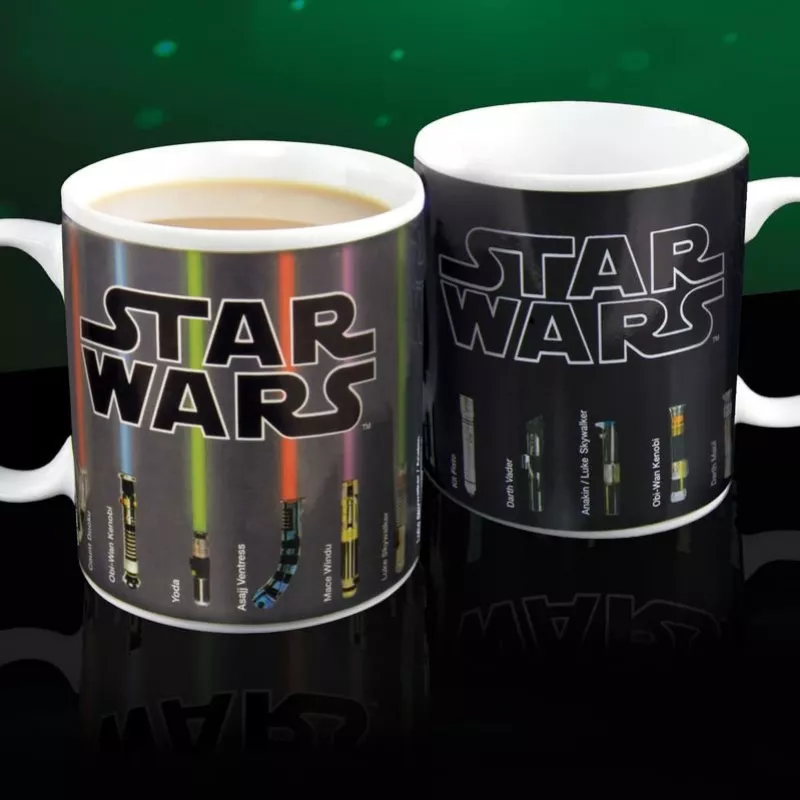 Paladone Star Wars Lightsaber tepelne meniaci hrnček