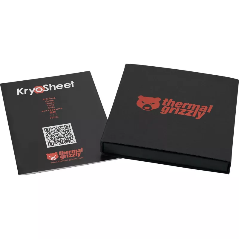 Termálna podložka Thermal Grizzly KryoSheet 68×51 mm antracitová, 1 g
