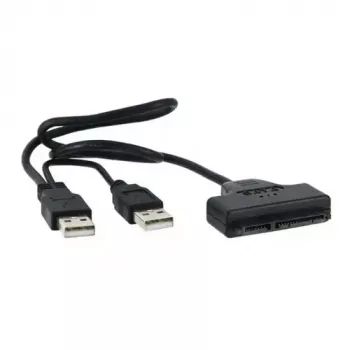 USB 2.0 Type-A - SATA 7+15Pin adaptér