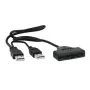 USB 2.0 Type-A - SATA 7+15Pin adaptér