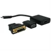 VALUE - externý video adaptér - USB-C 3.1 - HDMI - čierny