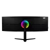 49 palcov Curved LED monitor Arozzi Nova — 5120 x 1440 Dual QHD, VA panel, 4 ms, USB hub, VESA