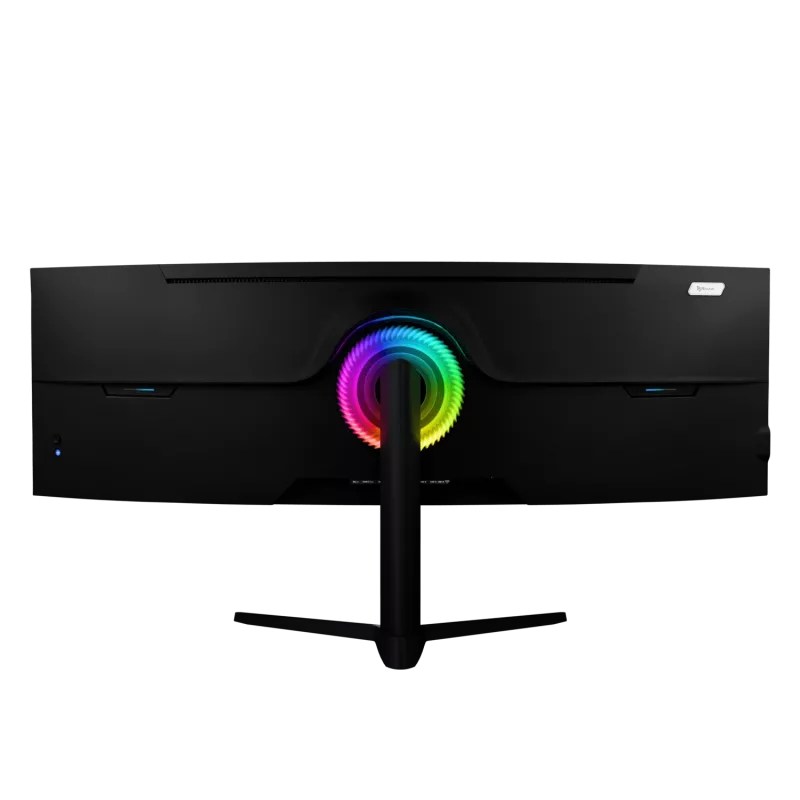 49 palcov Curved LED monitor Arozzi Nova — 5120 x 1440 Dual QHD, VA panel, 4 ms, USB hub, VESA