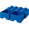 Copenhagen R.C. LEGO úložná krabica na kocky 8 modrá | RC40061731