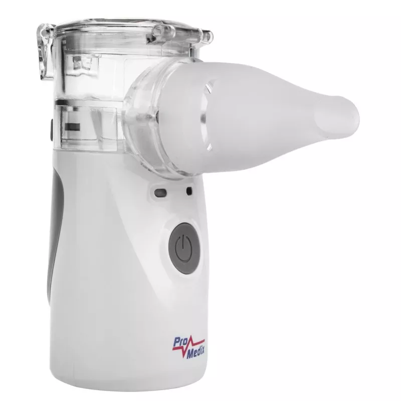 Prenosný mesh inhalátor ProMedix PR-835 USB nebulizér, batériový prenosný nebulizér