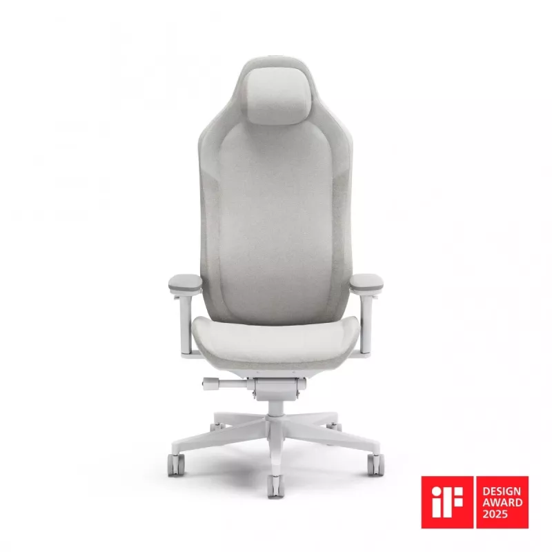 Fractal Design FD-CH-RE1F-02 herná stolička PC herná stolička čalúnené sedadlo biela