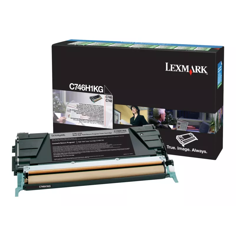 Toner Lexmark C746H1KG čierny 10000 strán