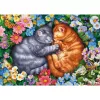 Jigsaw Puzzle schmidt spiele Sleeping Velvet Paws 1000 dielikov