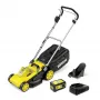 Ručná kosačka Karcher LMO 3-18, batéria 18 V, šírka záberu 340 mm, pre až 350 m², výška 25–60 mm