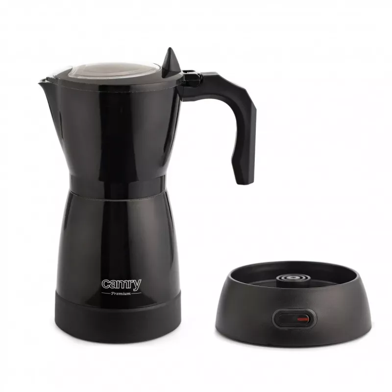 Elektrický moka kávovar Camry CR 4415b 0,5 l, 480 W, čierna