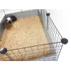 C&C modulárna klietka jednoposchodová 4x2 + Loft 2x1 + čierna rampa
