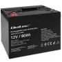 Qoltec Akumulátor AGM | 12V | 80Ah | 23,5kg | Bezúdržbový | Výkonný | LongLife | pre UPS, karavan, loď, pec