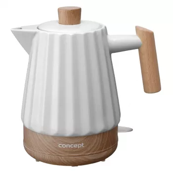 Concept RK0090 keramická kanvica 1,5 l biela