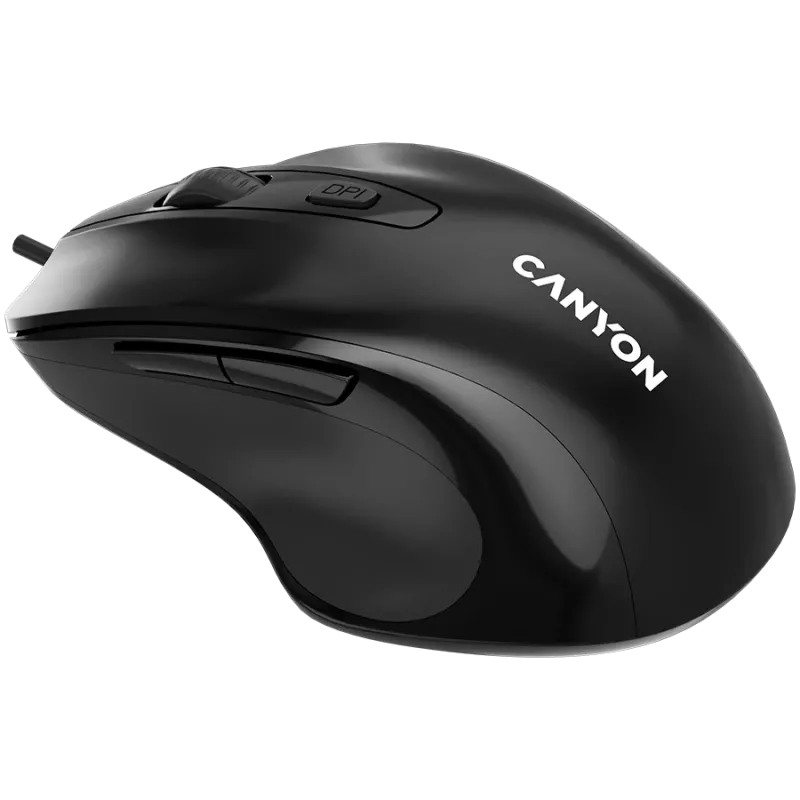 CANYON myš M-6 Wired čierna