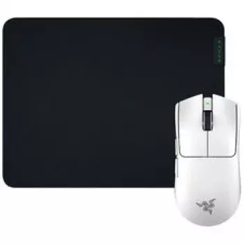 Herná myš a podložka pod myš set Razer Viper V3 Pro + Gigantus M — biela