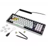 Sharkoon SKILLER SGK50 S2 biela DE-layout Gateron Yellow klávesnica