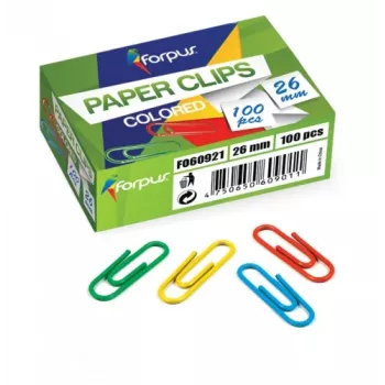 Klipy Forpus, farebné, 26 mm, okrúhle (100) 1104-008