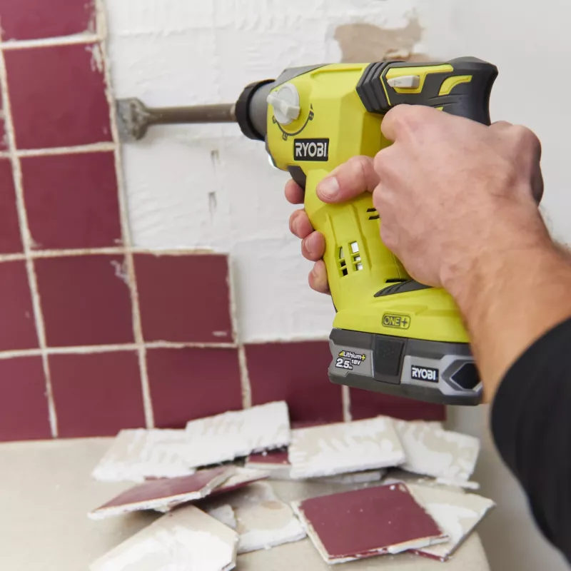 Vŕtacie kladivo (pneumatické) SDS+ 18V, bez batérie a nabíjačky RYOBI