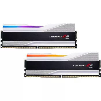 DIMM 32 GB DDR5-6000 (2x 16 GB) Dual-Kit, operačná pamäť strieborná, F5-6000J3636F16GX2-TZ5RS, Trident Z5 RGB, INTEL XMP