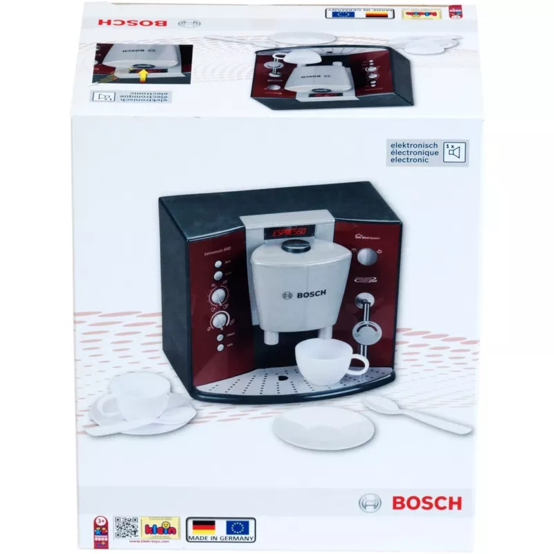 Malý Bosch kávovar so zvukom