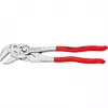 Knipex kliešťový kľúč 250 poniklované PVC leštené čeľuste
