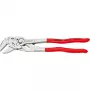 Knipex kliešťový kľúč 250 poniklované PVC leštené čeľuste