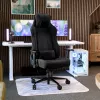 Arozzi Soft Fabric/Metal/Aluminium | herná stolička | Vernazza Soft Fabric | Pure Black