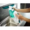 Leifheit okenný vysávač Glass Cleaner Dry&Clean s rukoväťou a stieracou kefou 51003