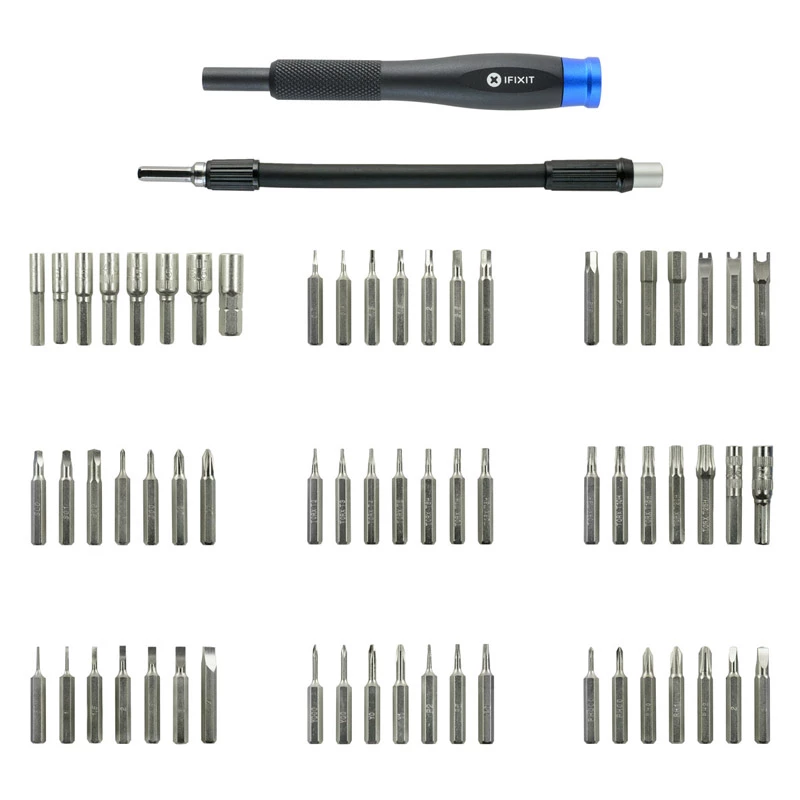 iFixit Mako 64 Bit Driver Kit, skrutkovač + skladacia antistatická podložka